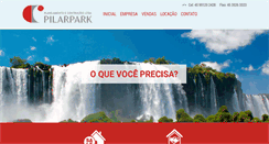 Desktop Screenshot of pilarpark.com.br