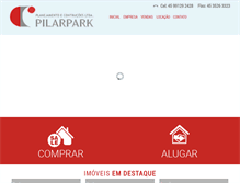 Tablet Screenshot of pilarpark.com.br